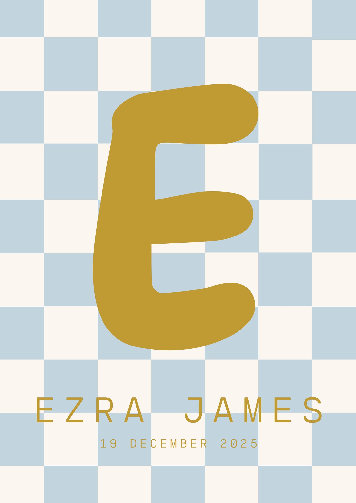 Gepersonaliseerde kinderprint - EZRA