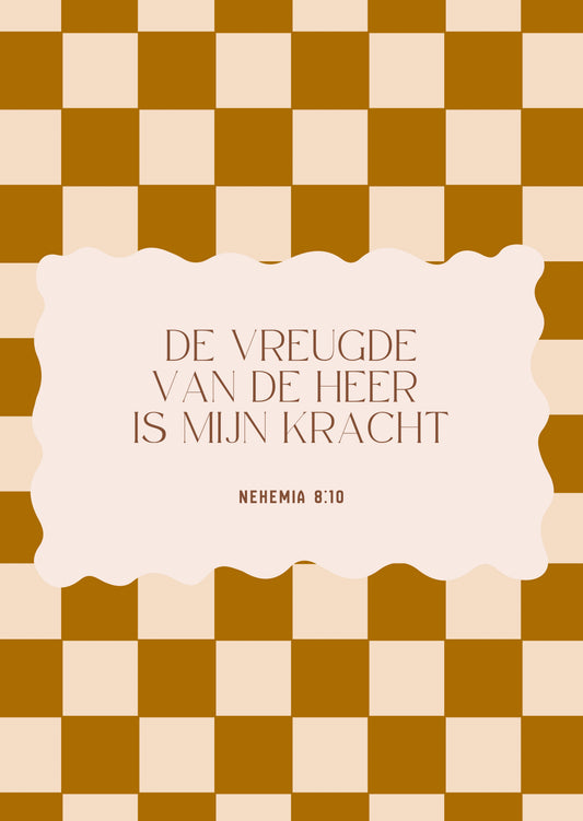 Wenskaart - de vreugde van de Heer (belijdenis)